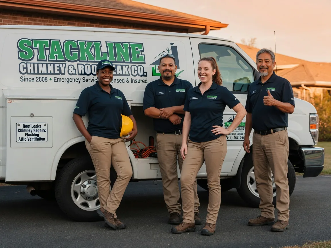Chimney flashing repair company in Wingate, IN